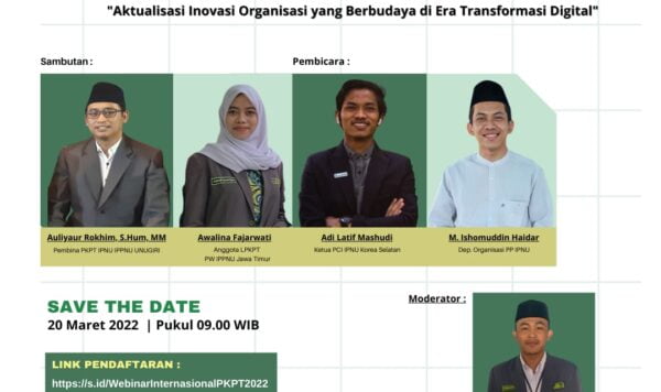 PKPT IPNU IPPNU Unugiri gelar webinar inovasi organisasi era transformasi digital