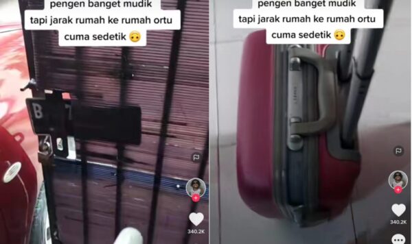 Viral! mudik tersingkat yang bikin ngakak