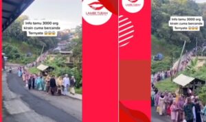 Seserahan pengantin di Majalengka dihadiri 3000 tamu, Netizen: ruangannya segede apa?