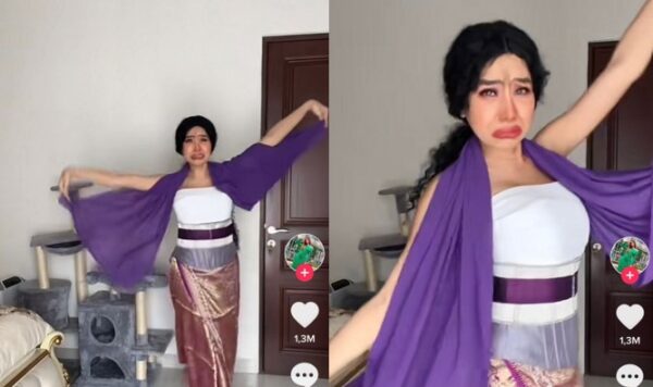 Aksi Lucinta Luna menari bak tokoh Ayu dalam ‘KKN di Desa Penari, Netizen: adu mekanik