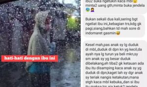 Nenek pengemis bikin resah pengendara, sampai ketuk kaca mobil