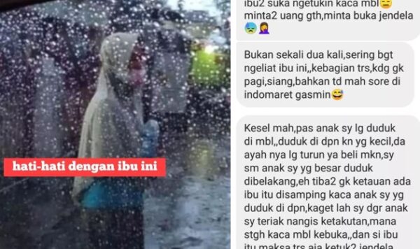 Nenek pengemis bikin resah pengendara, sampai ketuk kaca mobil