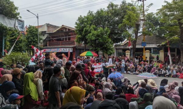 10 Foto Kemeriahan Pawai Budaya di Jalanan Kota Bojonegoro