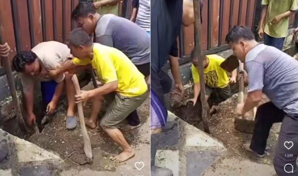 Viral Video Bapak-Bapak Temukan Barang Yang Bikin Kaget, Penghilang Stres