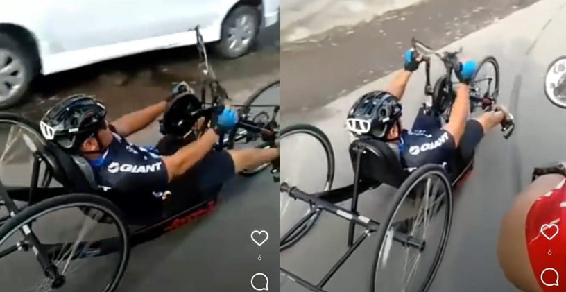 Mengayuh Sepeda