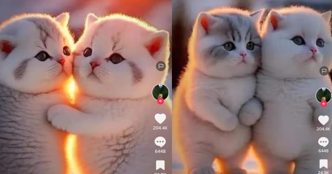 Kucing Romantis