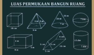 Rumus Bangun Ruang Beserta Contoh Lengkapnya