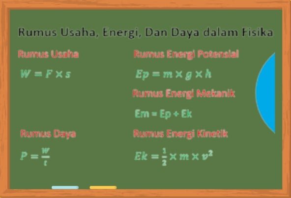 Rumus Mencari Energi Potensial