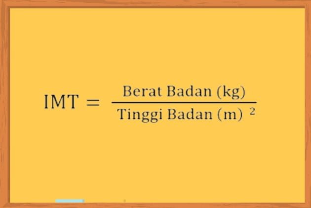 Rumus Indeks Massa Tubuh (IMT) dan Cara Menghitungnya