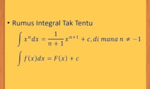 Cara Mengintegralkan dalam 5 Menit