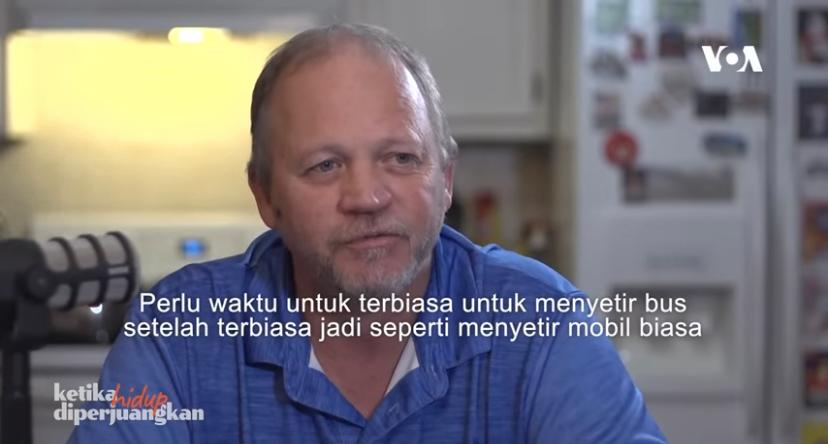 Mbak Nur, Mantan Asisten Dosen yang Jadi Supir Bus di Amerika