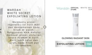 Review Wardah White Secret Body Lotion Produk Terbaik untuk Kulit Anda