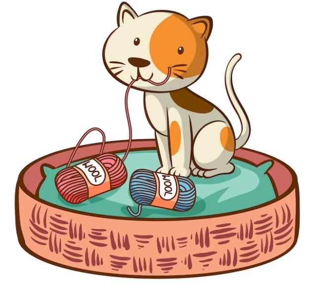 Gambar Kucing Kartun Lucu dan Menggemaskan yang Bikin Kamu Gemes