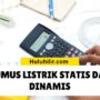 Rumus Listrik Statis