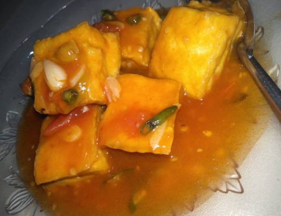 Resep Tahu Asam Manis Saori