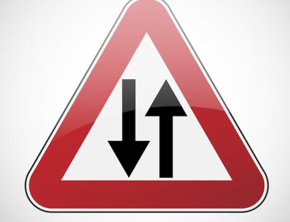 Rambu Segitiga Terbalik