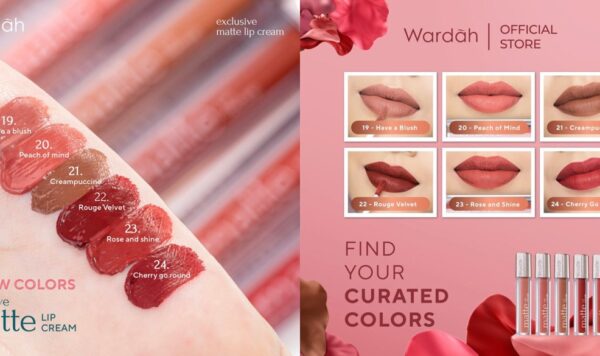 Review 18 Warna Wardah Exclusive Matte Lip Cream