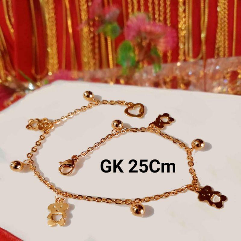 Gelang Emas Kekinian Terbaru dengan Desain Eksklusif dan Harganya Terjangkau