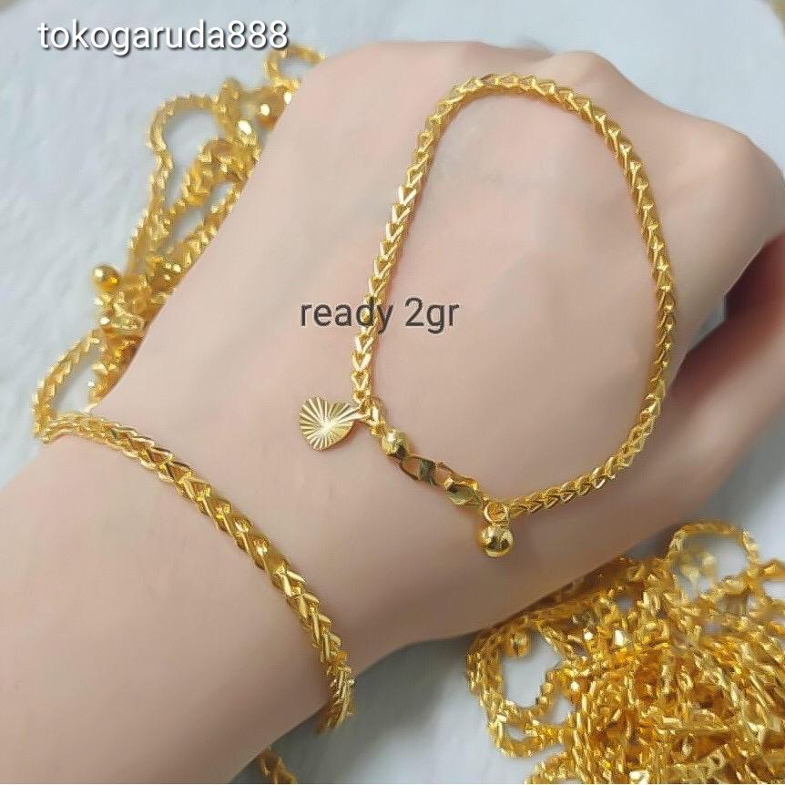 Gelang Emas Terbaru 2023, Model Unik dan Elegan yang Wajib Dimiliki