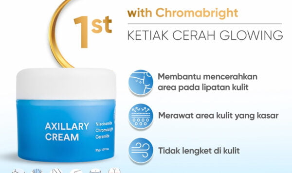 Nature Everwhite Axillary Cream, Rahasia Cantik di Ketiak yang Menggoda