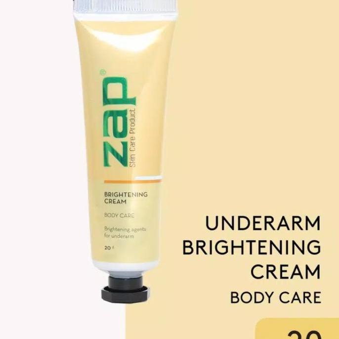 Rahasia Kulit Ketiak Cerah Memukau dengan ZAP Underarm Brightening Cream