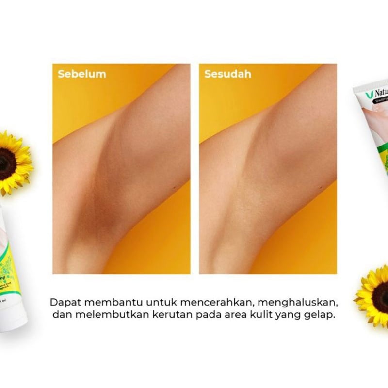 Review V Natural Underarm Lightening Cream Rahasia Cantik di Bawah Lengan