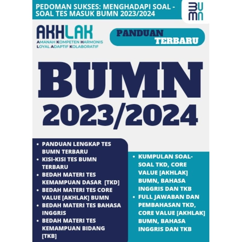 Raih Kesuksesan Karir dengan Buku CPNS 2023/2024 dan Buku BUMN 2023/2024 yang Terlengkap dan Terpercaya