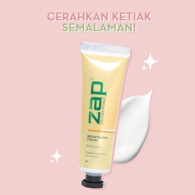 Rahasia Kulit Ketiak Cerah Memukau dengan ZAP Underarm Brightening Cream