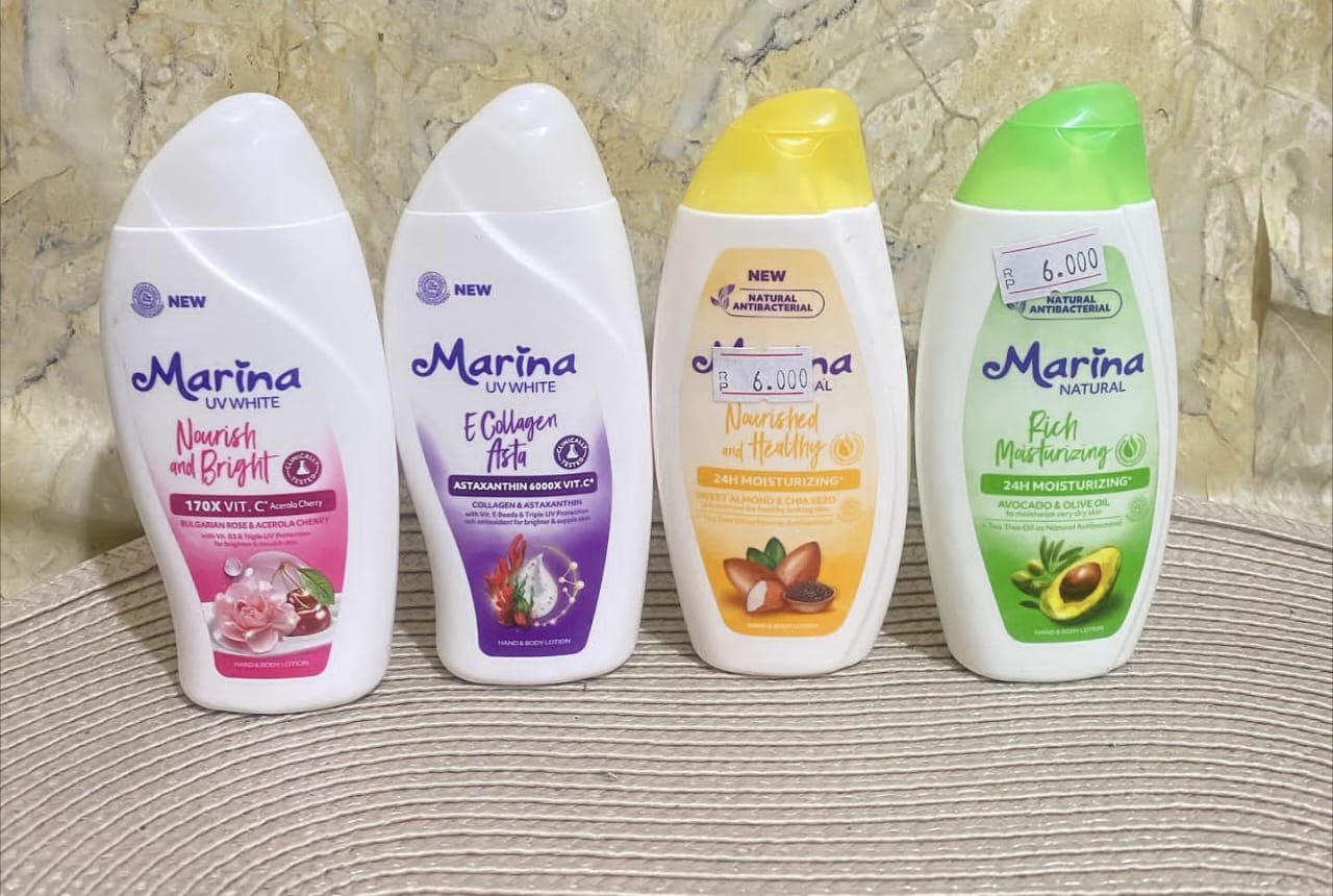Rahasia Kecantikan Kulit Glowing dengan Campuran Handbody Marina dan Air Mawar