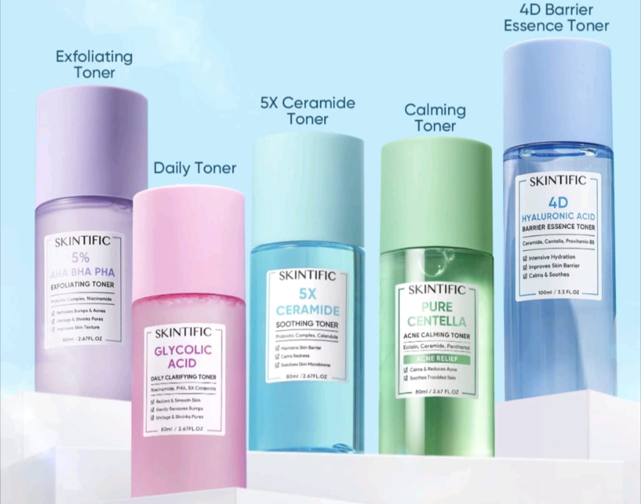 4 Toner Terbaik untuk Menghilangkan Flek Hitam, Memberikan Efek Awet Muda, dan Menghapus Noda Hitam dengan Sekali Usap!