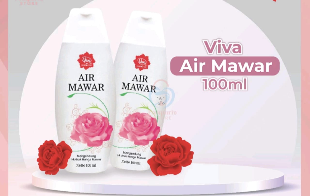 Cara Menghilangkan Jerawat dengan Kelembutan Air Mawar Viva