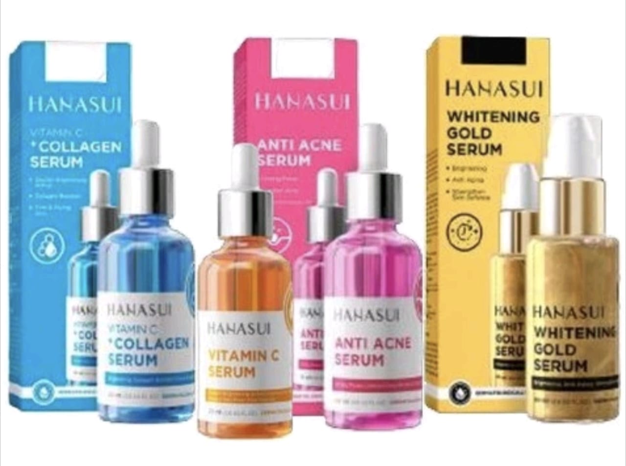 Hanya dengan 20 Ribuan, Anda Bisa Memiliki 3 Serum Hanasui Terbaik untuk Mencerahkan Wajah, Rahasia Glowing dan Tetap Awet Muda!