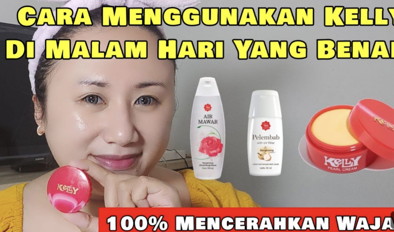 Ini Urutan yang Tepat untuk Menggunakan Bedak Kelly dan Air Mawar di Pagi dan Malam Hari, Agar Wajah Anda Menjadi Glowing dan Bebas dari Flek Hitam