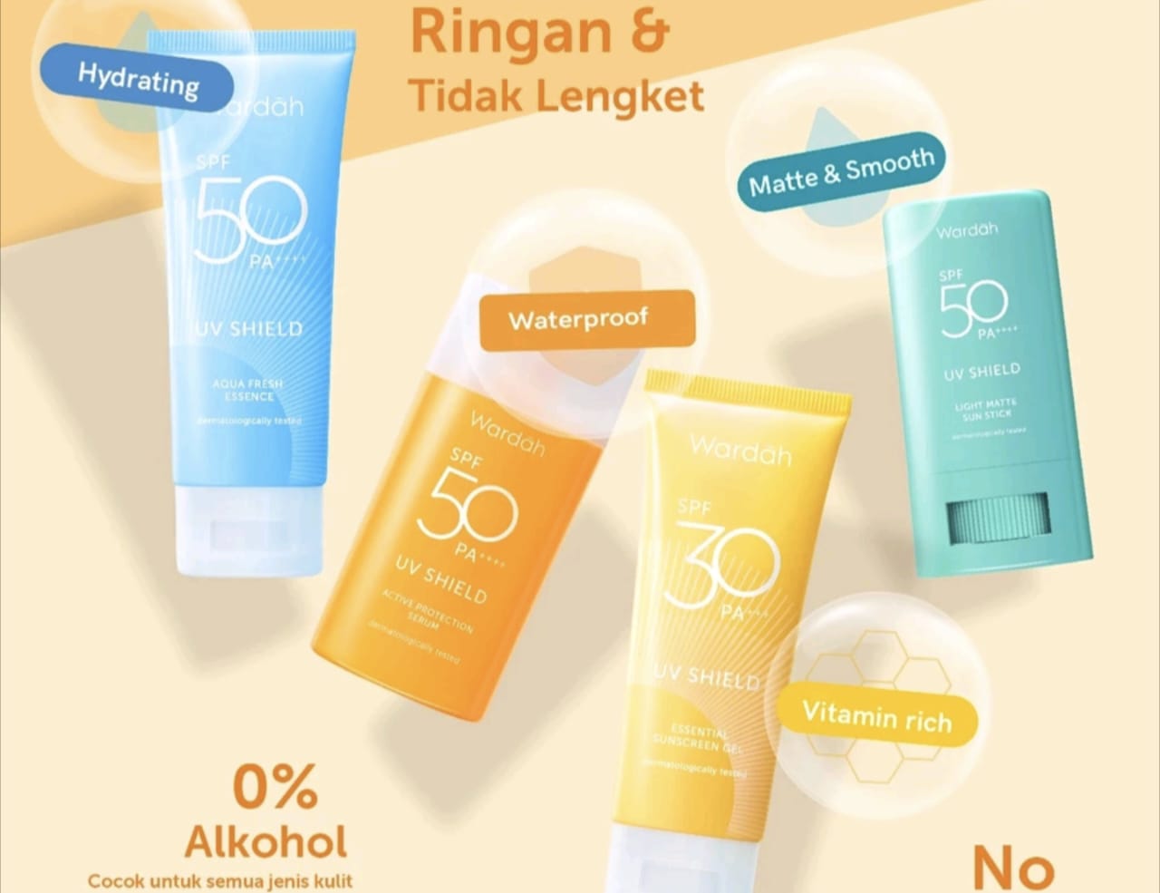 Inilah 4 Sunscreen Merk Wardah yang Sangat Direkomendasikan untuk Merawat dan Melindungi Wajah dari Paparan Sinar Matahari, Serta Membuatnya Halus dan Cerah!