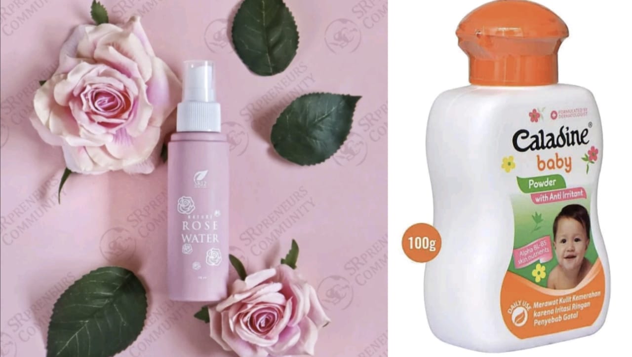 Rahasia Kecantikan! Cara Menggunakan Air Mawar dan Bedak Bayi untuk Kulit yang Sempurna