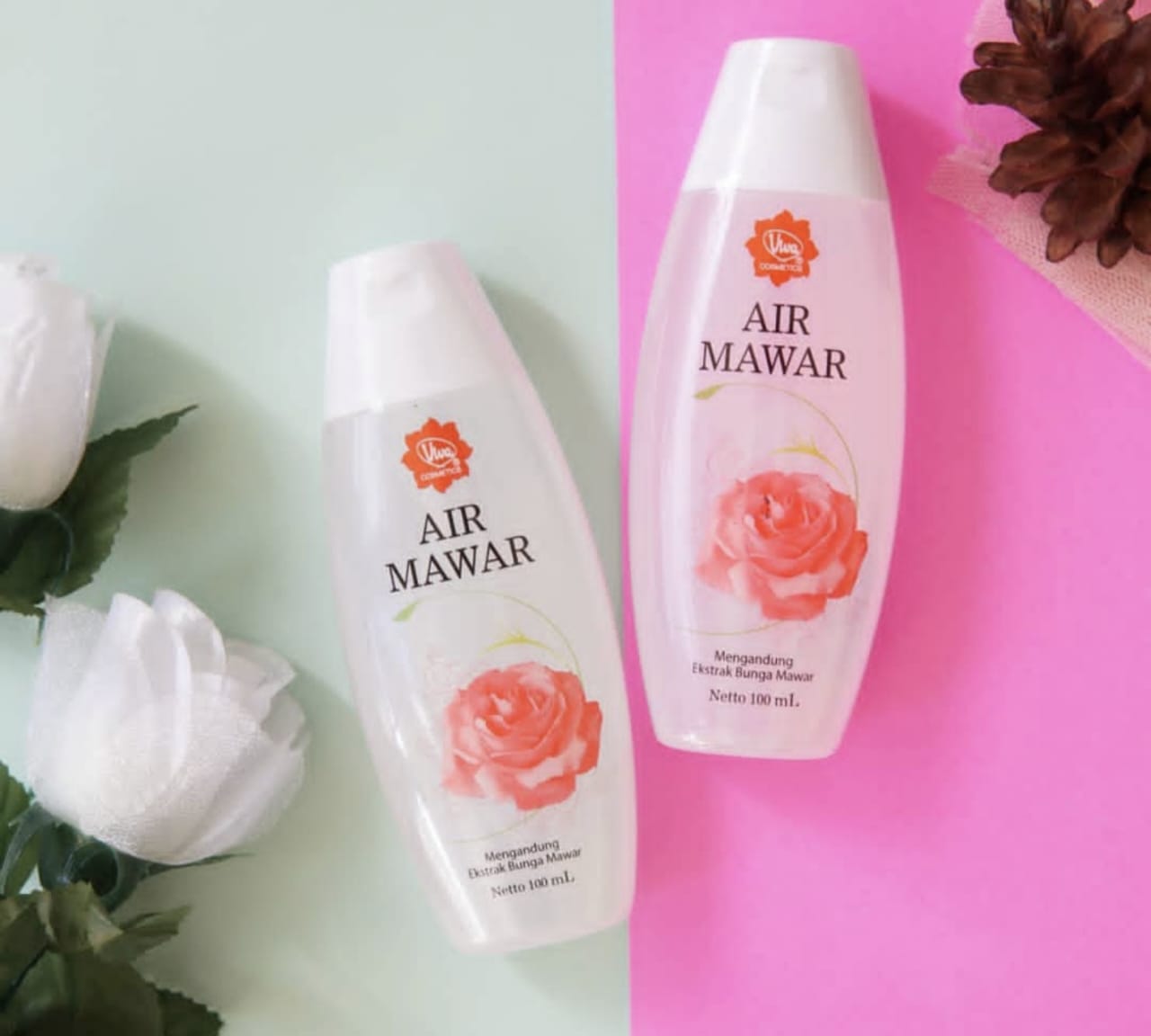 Rahasia Memutihkan Wajah dengan Mudah Menggunakan Air Mawar Viva dan Baby Oil Ikuti Panduannya di Sini!