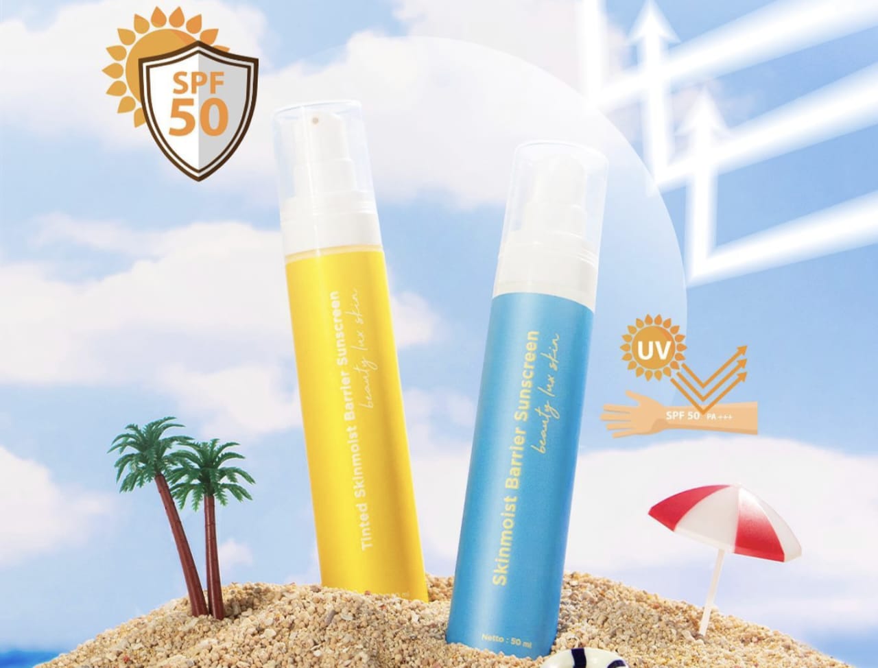 Rekomendasi Merk Sunscreen SPF 50 Terbaik untuk Mencegah Penuaan Dini dan Mengatasi Flek Hitam pada Kulit