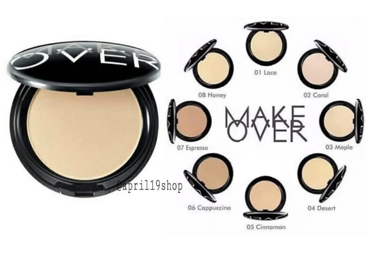 Temukan Berbagai Macam Bedak Padat Make Over dengan Tampilan Matte Finish dan Fleksibilitas Warna Alami