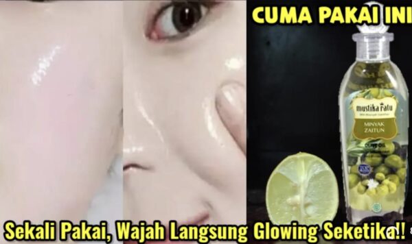 Wajah Putih dan Glowing secara Alami! Cukup Gunakan Masker Minyak Zaitun dan Perasan Jeruk Nipis. Ikuti Cara Pakainya yang Mudah di Sini!