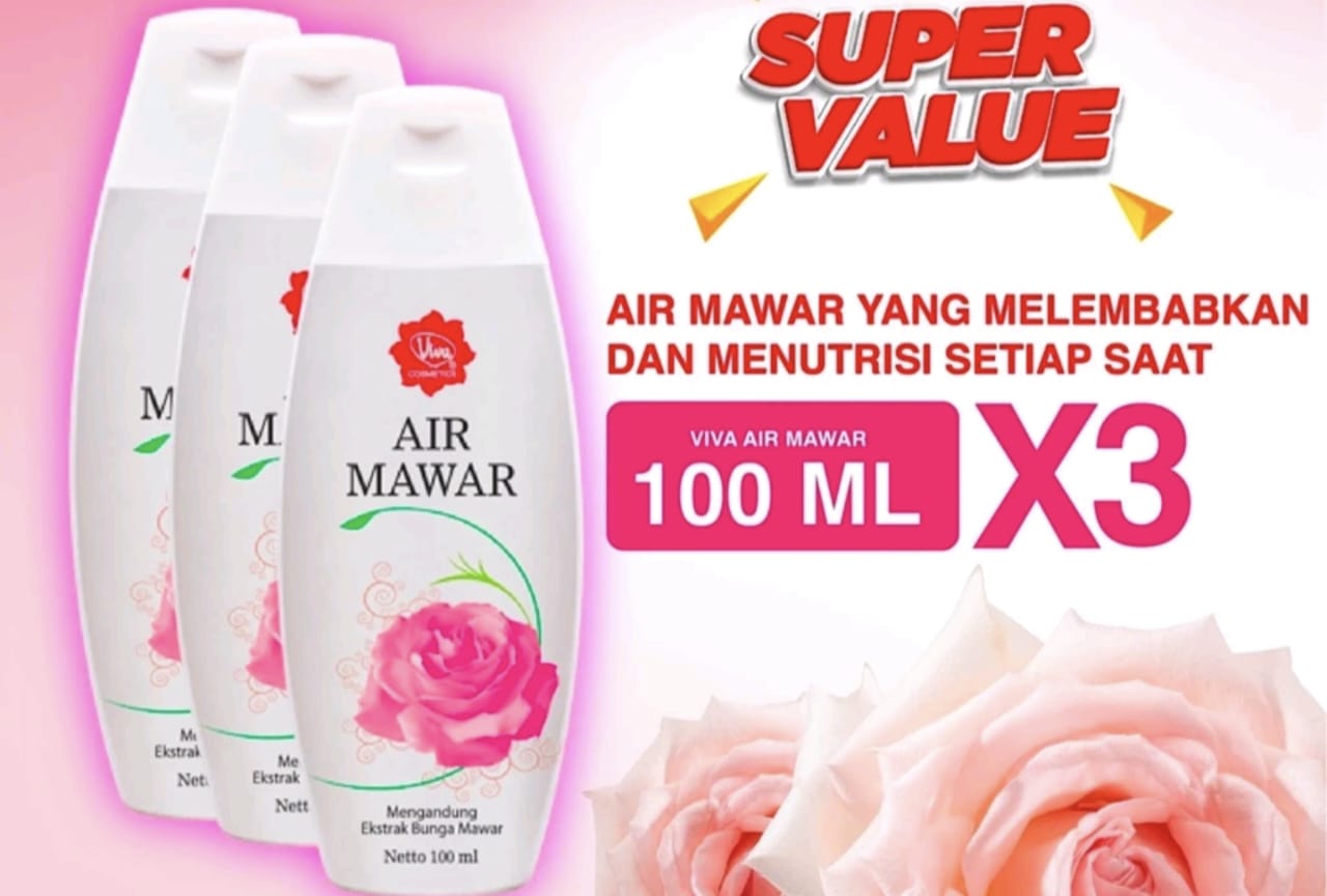 Wow, Air Mawar Viva Ternyata Memiliki Banyak Kegunaan! Apa Saja Manfaatnya Temukan Penjelasannya di Bawah Ini