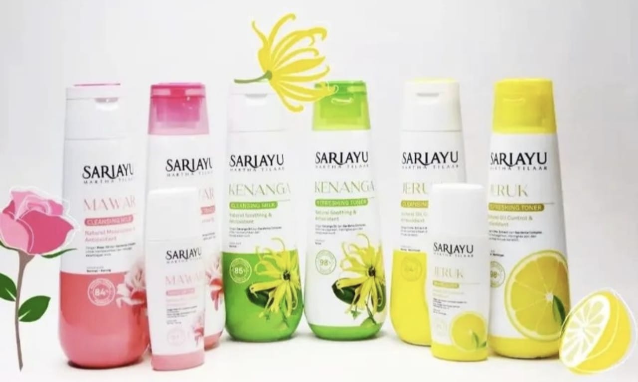 Pelembab Sariayu untuk Kulit Berminyak dan Berjerawa