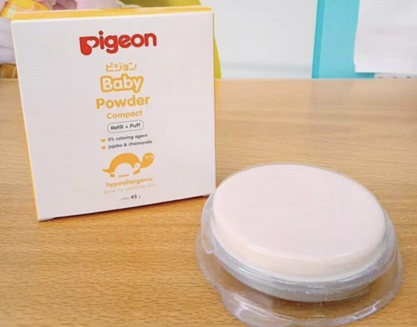 Warna Bedak Pigeon untuk Kulit Kuning Langsat