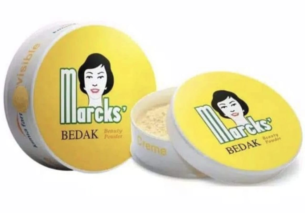 Cara Memakai Bedak Tabur Marcks Agar Tahan Lama