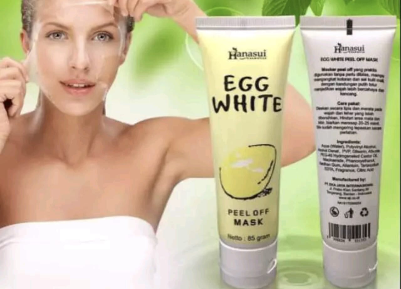 Cara Membedakan Masker Egg White Hanasui Asli dan Palsu