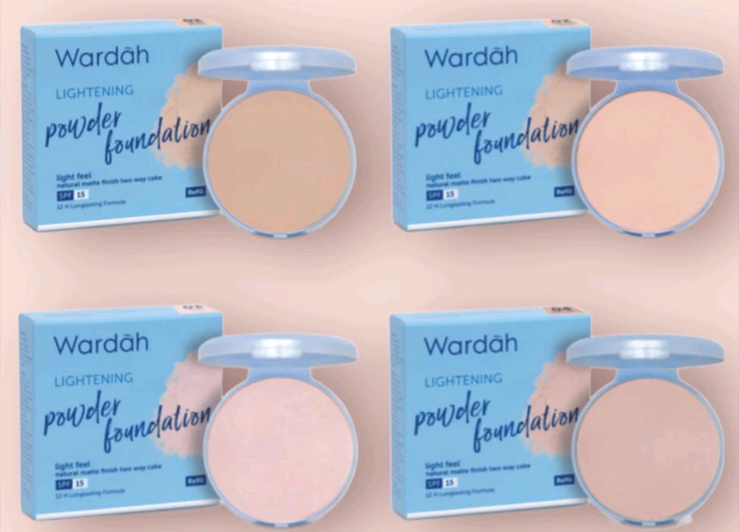 Perbedaan Bedak Wardah Biru dan Hijau