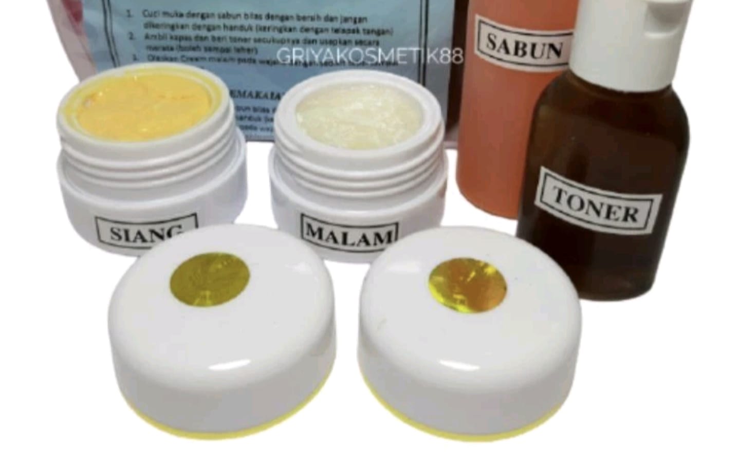 Reaksi Awal Pemakaian Cream HN