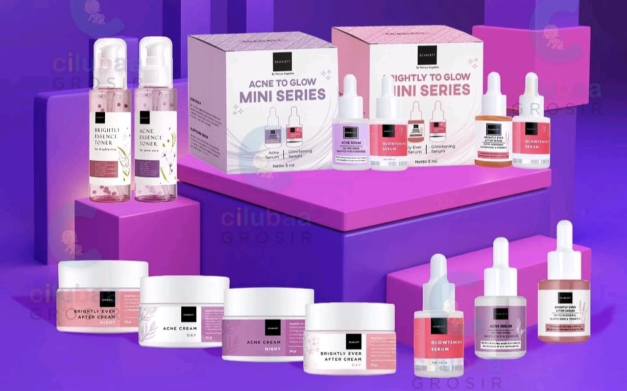 Perbedaan Serum Scarlet Pink dan Ungu