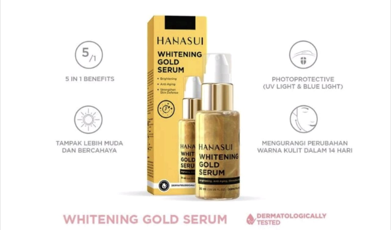 Cara Membedakan Serum Hanasui Gold Asli dan Palsu