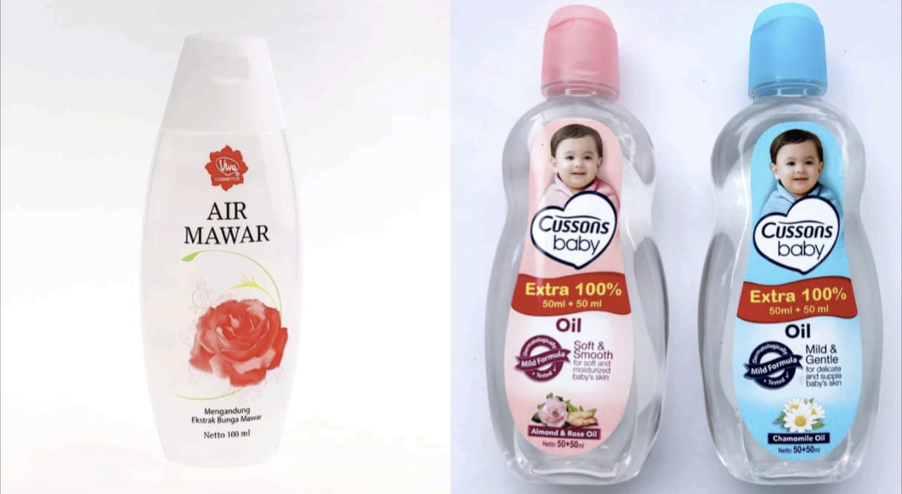 Cara Membuat Wajah Glowing dengan Air Mawar dan Baby Oil