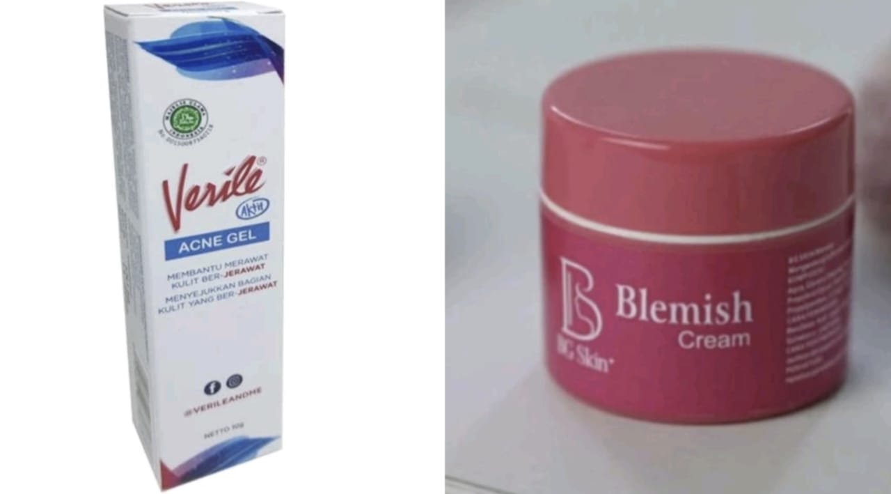 Perbedaan Verile Acne Gel dan Blemish Cream